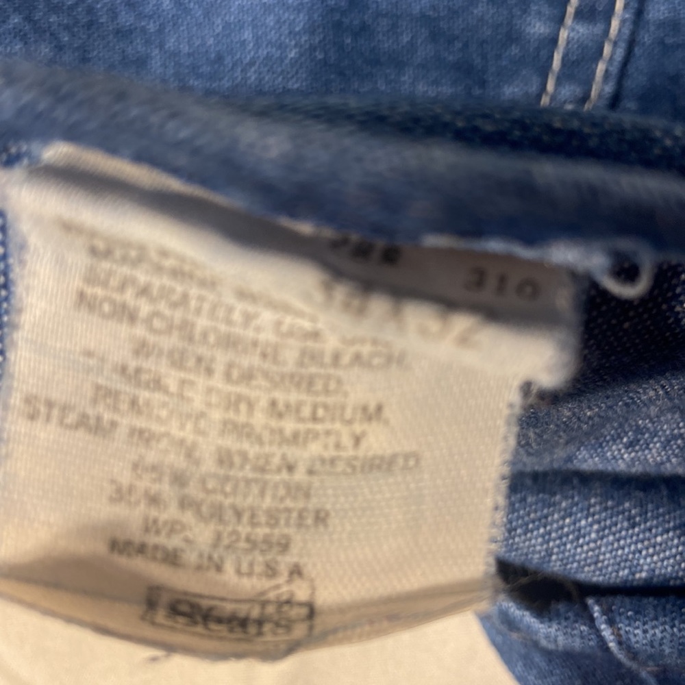 Sears Tradewear Union Made Denim‎ Overalls. Vintage. - Picture 10 of 11